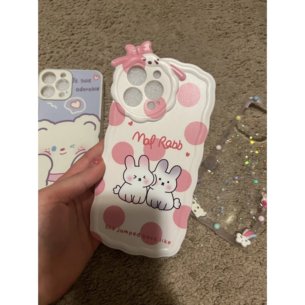 Apple iPhone 13 Pro Max Cute Case Used Pack Of 3